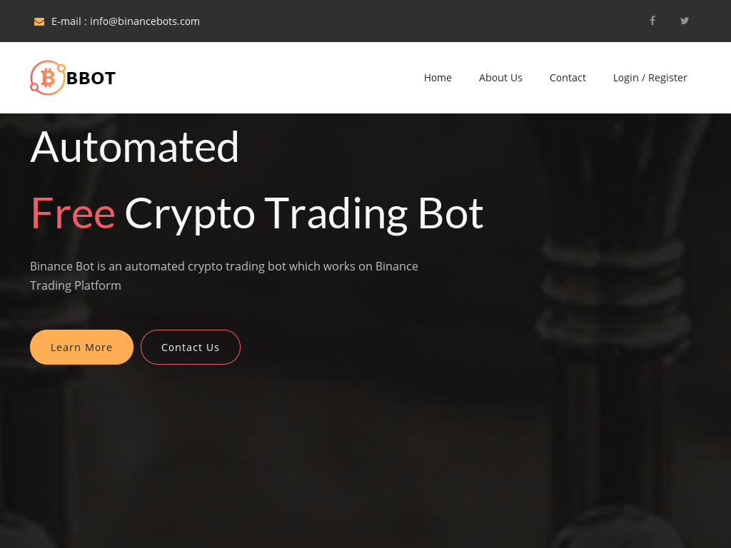 binancebots.com — Service Business Listed on Flippa: Free Binance Trading  Bot