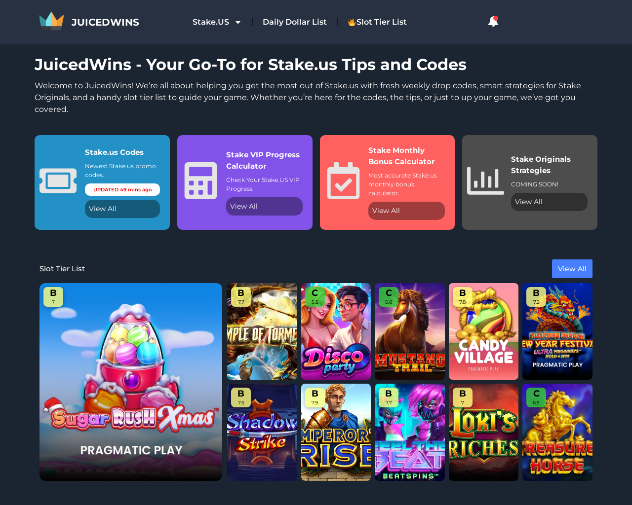 JuicedWins.com — Website Listed on Flippa: Stake.us promo code site with  300K+ monthly pageviews, 17K Facebook fans, U.S. traffic, custom VIP tools,  and strong SEOready to scale or monetize.