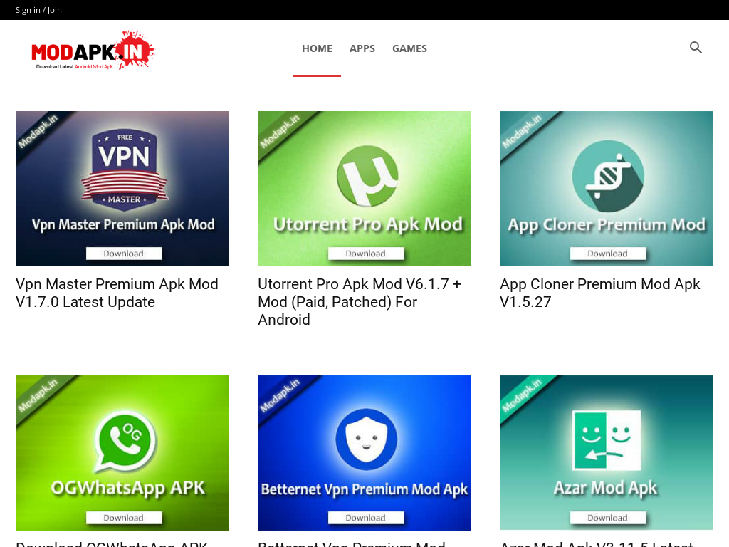 — Website Listed on Flippa: Modded Android application