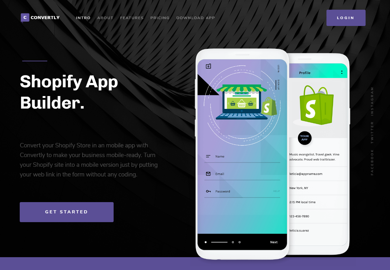 Convertly.online — SaaS Sold on Flippa: Shopify App Builder 