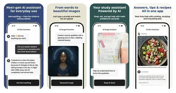 AI Chat Assistant iOS App