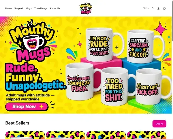 Mouthy Mugs Brand