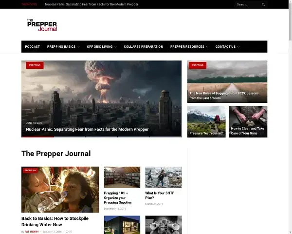 The Prepper Journal Blog Image