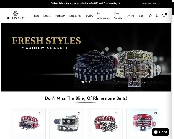 Beltrhinestone Online Business for Sale